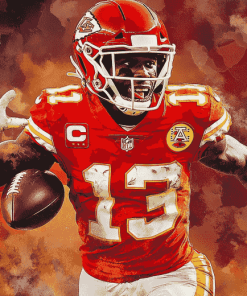 Tyreek Hill Famous Football Player Diamond Painting