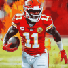 Tyreek Hill Famous Footballer Diamond Painting