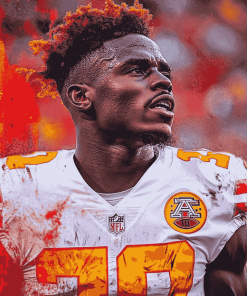 Tyreek Hill Famous Footballer Diamond Painting