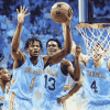 UNC Tar Heel Basketball Diamond Painting