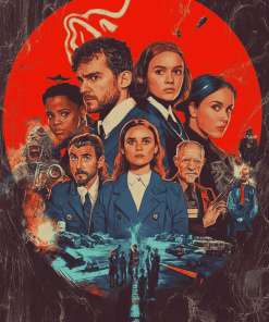 Umbrella Academy Stars Diamond Painting