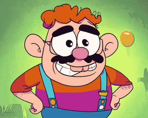 Uncle Grandpa Animations Diamond Painting