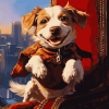 Underdog Puppy Friends Diamond Painting