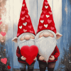 Valentine Gnomes Diamond Painting