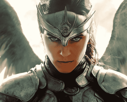 Valkyrie Warrior Film Diamond Painting