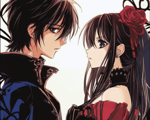 Vampire Knight Yuki Cross Anime Diamond Painting