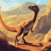 Velociraptor Cartoon Diamond Painting