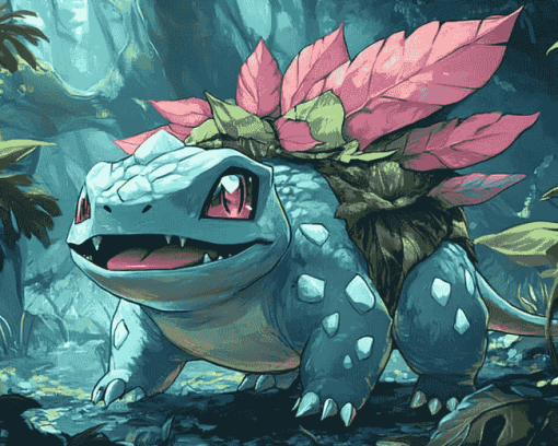 Venusaur Animation Diamond Painting