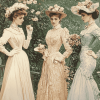 Victorian Ladies Elegance Diamond Painting