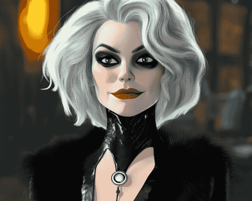 Villainous Cruella Movie Diamond Painting