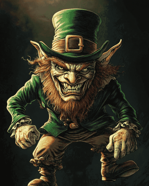 Villainous Leprechaun Diamond Painting