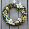 Vintage Easter Wreath Diamond Painting