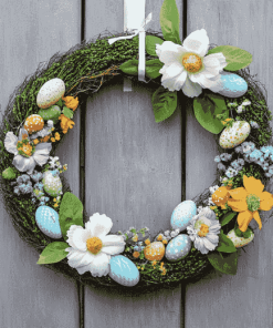 Vintage Easter Wreath Diamond Painting