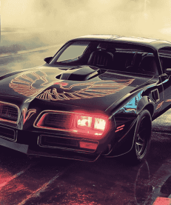 Vintage Pontiac Firebird Diamond Painting