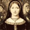 Vintage Queens Catherine Of Aragon Diamond Painting