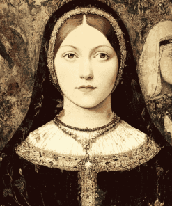 Vintage Queens Catherine Of Aragon Diamond Painting