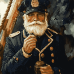 Vintage Sea Captain Diamond Painting