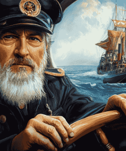 Vintage Sea Captain Diamond Painting