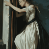 Vintage Sleepwalking Woman Diamond Painting