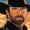 Walker Texas Ranger Movie Diamond Painting