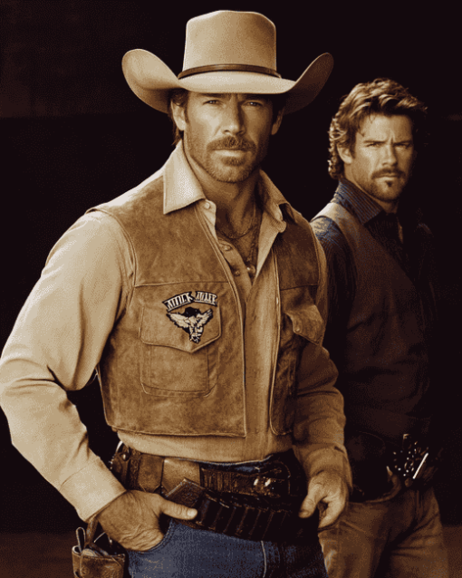 Walker Texas Ranger Movie Diamond Painting