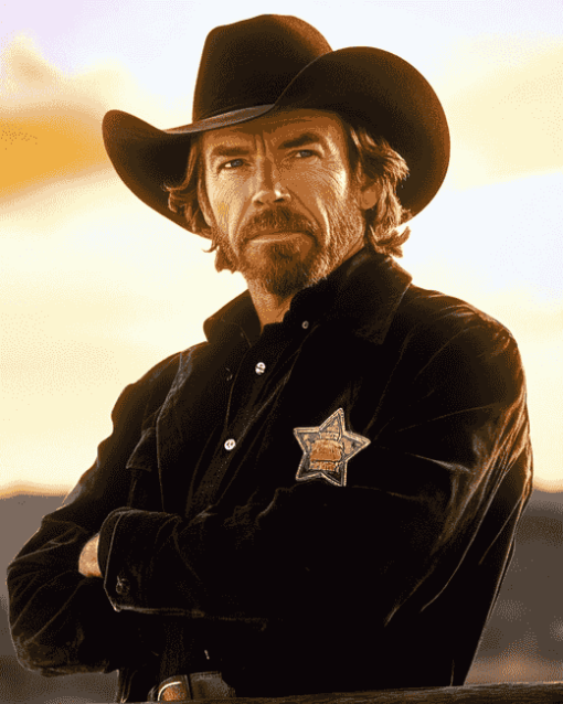 Walker Texas Ranger Movie Diamond Painting