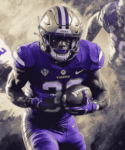 Washington Huskies Football Diamond Painting