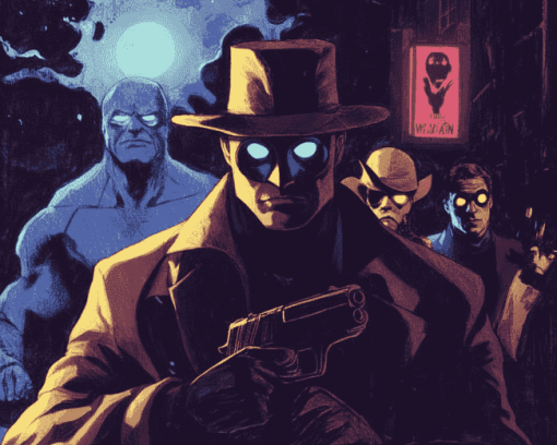 Watchmen Superheroes Diamond Painting