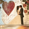 Wedding Romance Hearts Diamond Painting