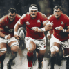 Welsh Rugby Stars Diamond Painting