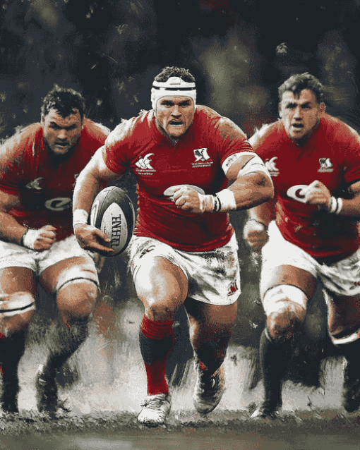 Welsh Rugby Stars Diamond Painting