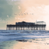 West Pier Brighton Seaside Diamond Painting