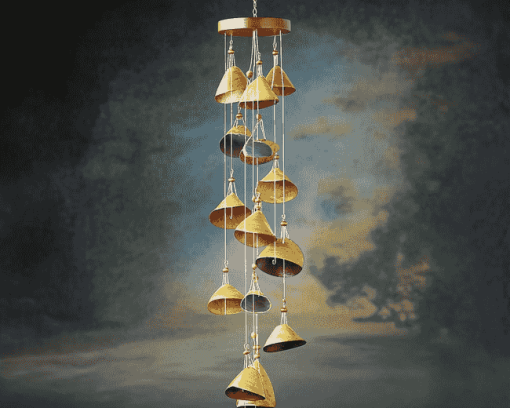 Wind Chimes Handmade Diamond Painting