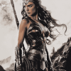 Wonder Woman Movie Art Diamond Painting