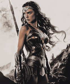 Wonder Woman Movie Art Diamond Painting