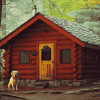 Woods Cabins Diamond Painting