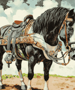 Workhorse Animal Diamond Painting