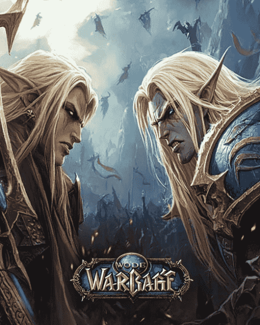 World of Warcraft Battle For Azeroth Diamond Painting