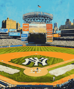 Yankee Stadium Landscape Diamond Painting