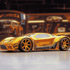 Yellow Hot Wheels Cars Diamond Painting