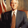 Young Bill Clinton Politician Diamond Painting