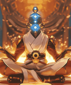 Zenyatta Overwatch Diamond Painting