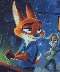 Zootopia Nick Wilde Diamond Painting